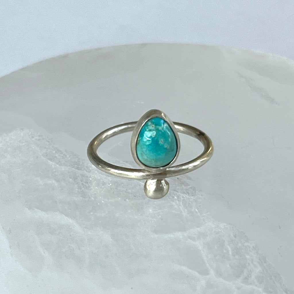 OOAK: One Stone Turquoise - Size 6-1/2